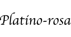 platino-rosa