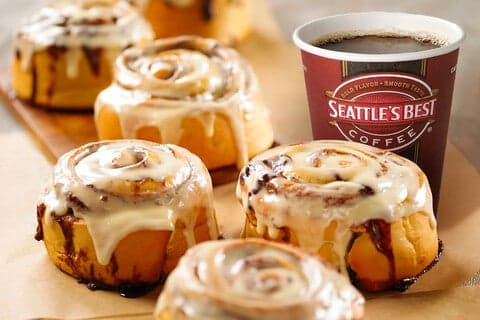 CINNABON ・SEATTLE'S BEST COFFEE